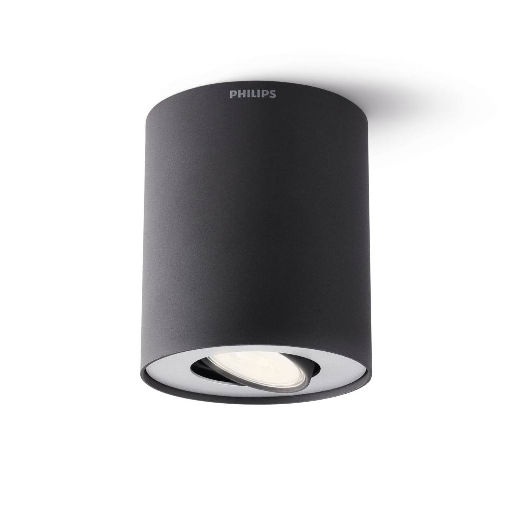 Kastari Philips Pillar einfaldur svartur 1x50W  POD-56330-30