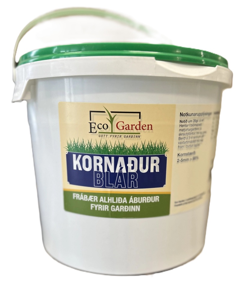Kornaður blár 5kg í fötu
