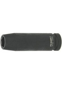 TOPPUR 17MM HERTUR SVARTUR LANGUR 1/2" 751833