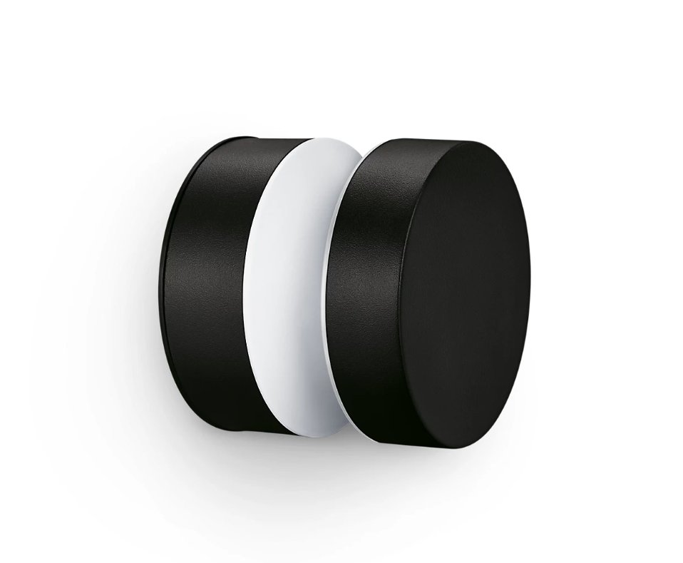 Lavern veggljós 6 w, 27K svart