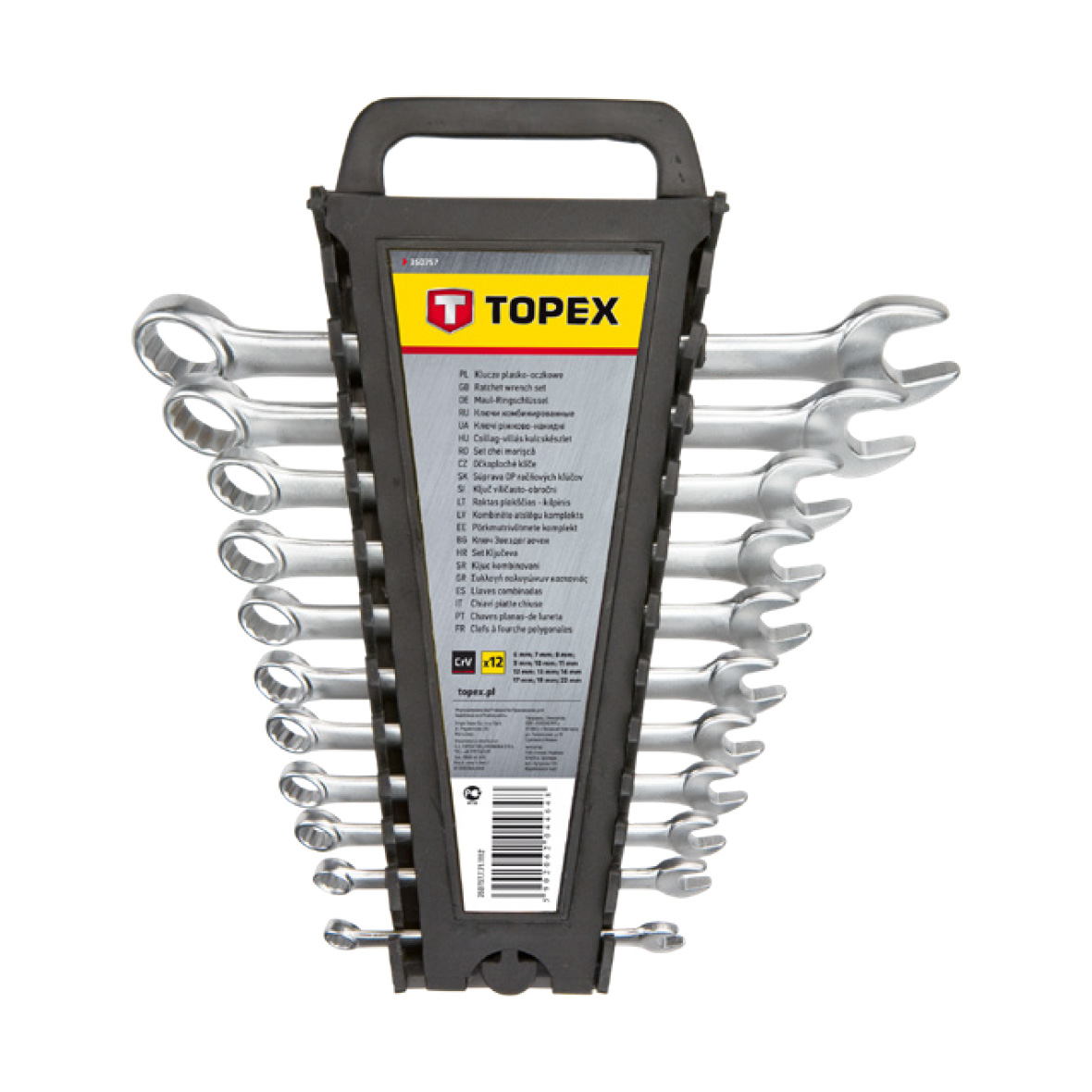 Lyklasett 12 stk. Topex 35D757