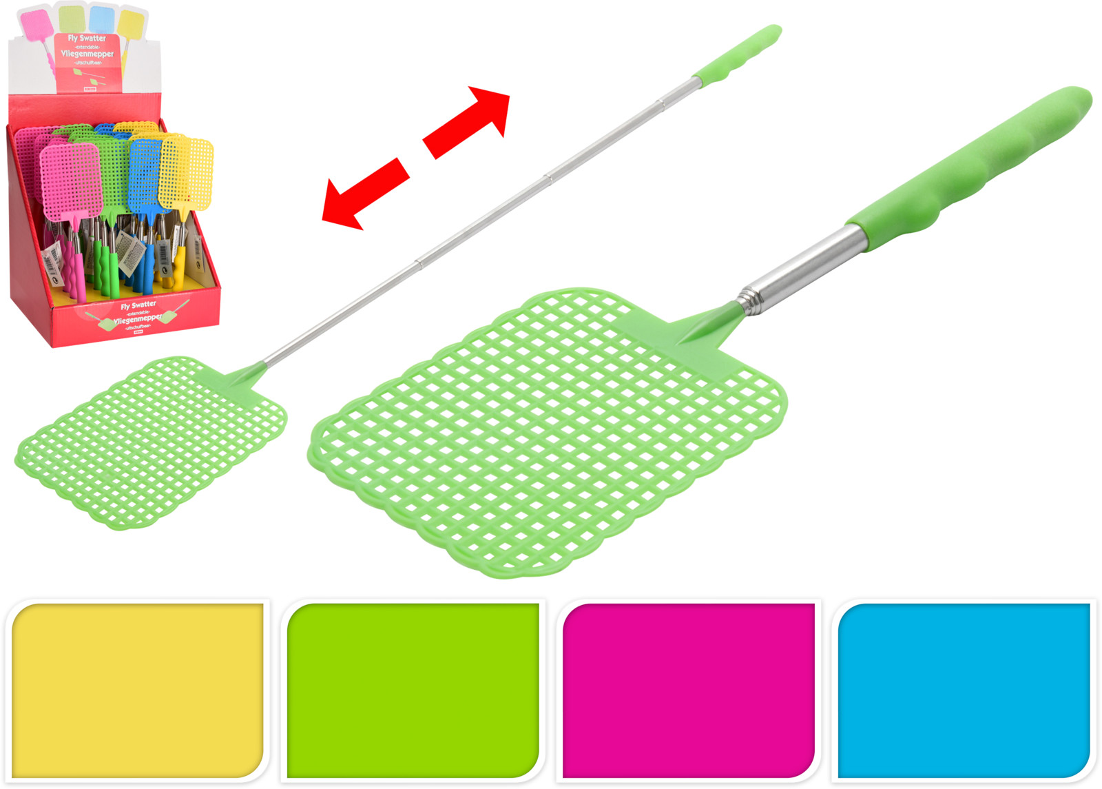 Flugnaspaði með framlengingu