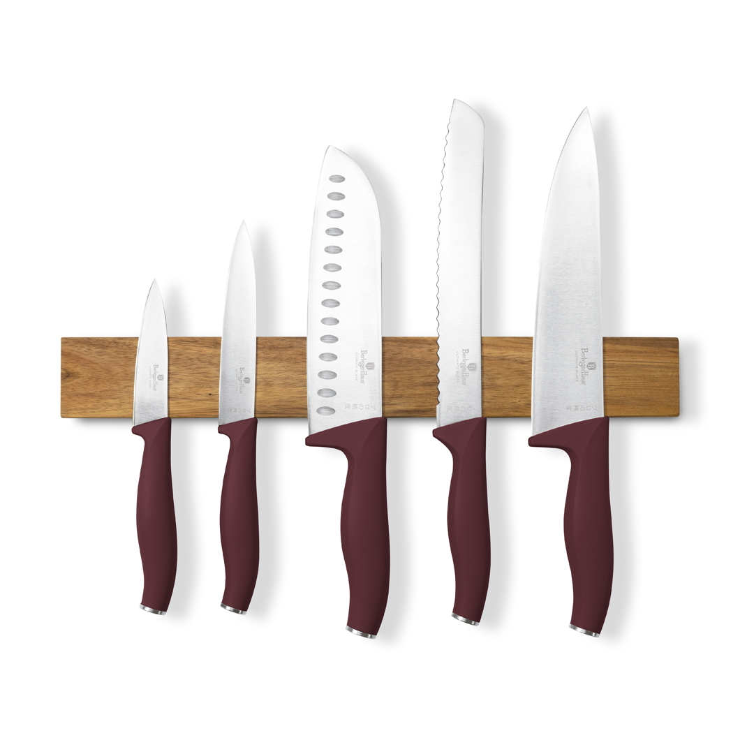 Hnífasett á segulstandi Leonardo