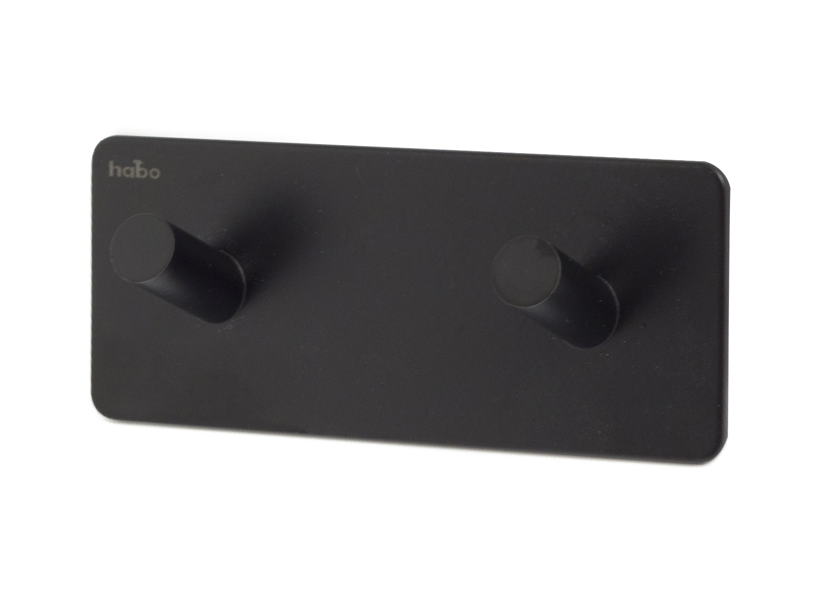 Snagabretti svart stál með tveimur snögum Habo