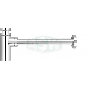 Vatnslás fyrir handlaugar króm - m/pung 1 1/4x 32 mm-