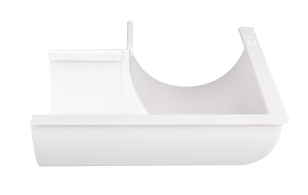 RENNUÚTHORN  90° HVÍT*100MM