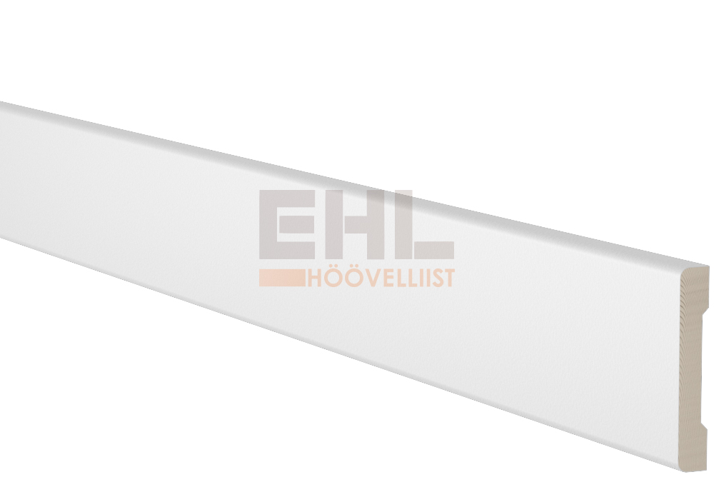 Gerefti hvít 10x58x2200mm