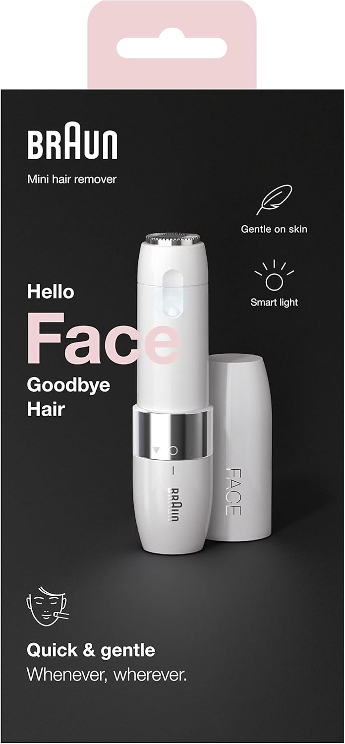 Andlits hársnyrtir Braun Face Mini remover