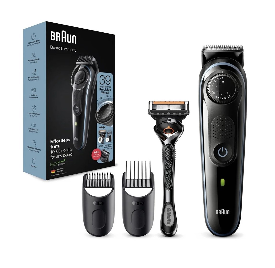 Skeggsnyrtir Braun Series 5