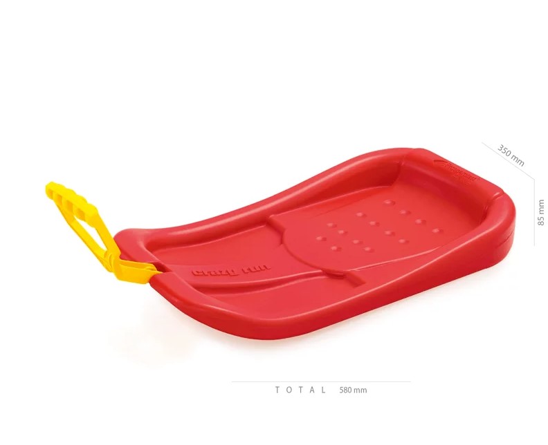 Snjóþota Crazy Run rauð lengd 58cm