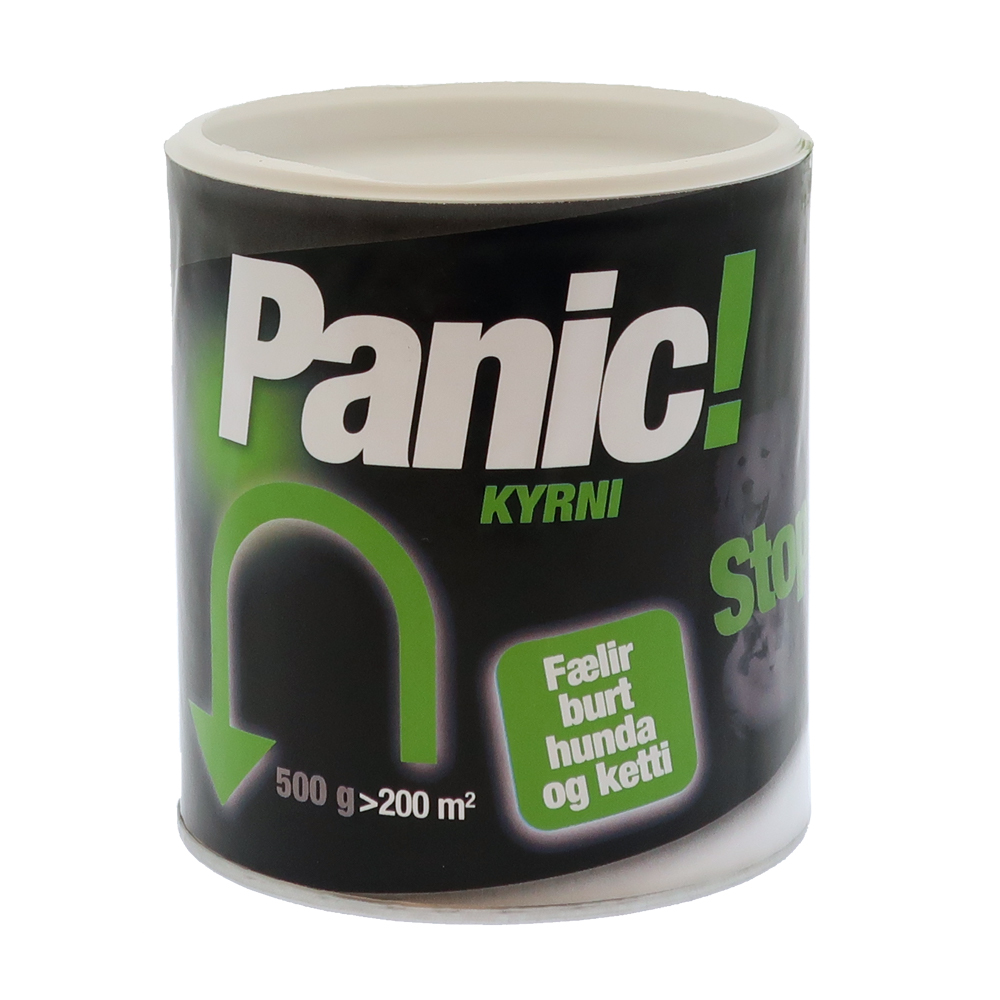 Katta,-og hundafæliefni Panic kyrni 500g