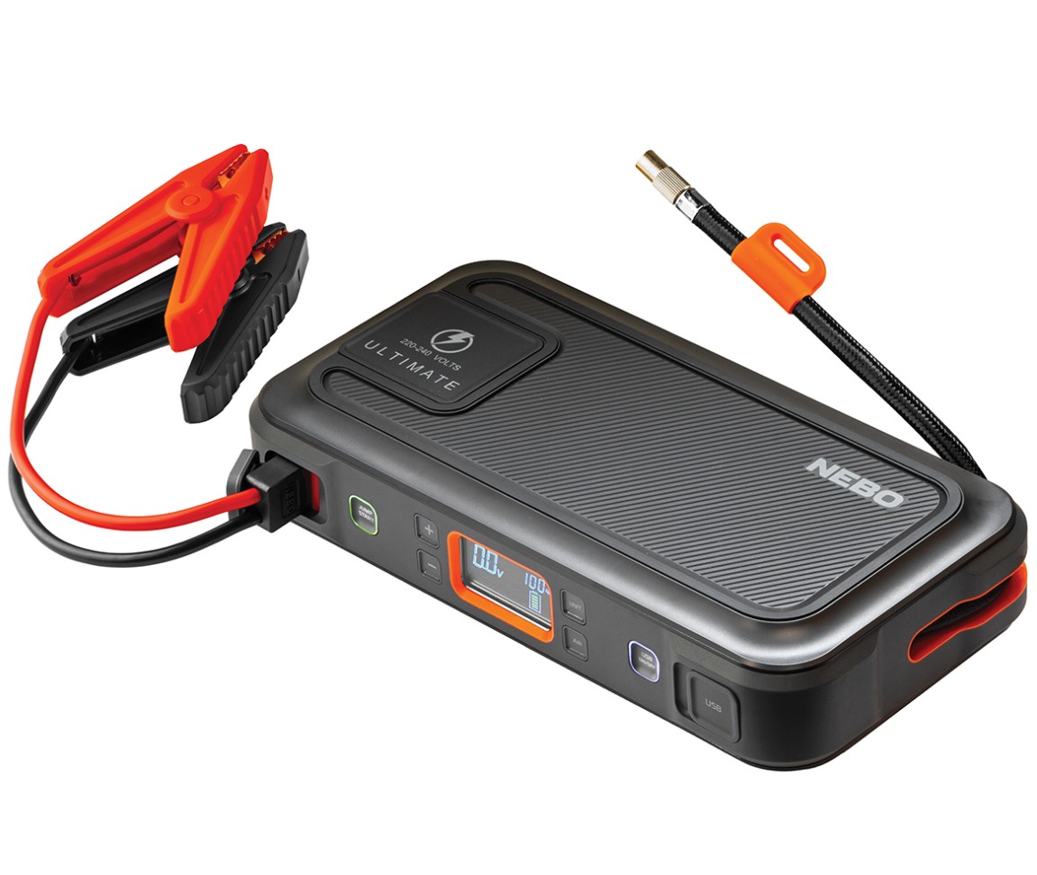 NEBO 12V START BÚNAÐUR-HLEÐSLUBANKI-LOFT-LJÓS 230943