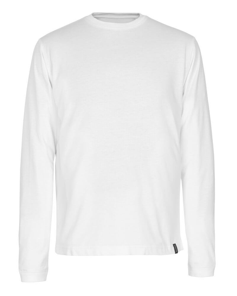 T-bolur síðerma Albi hvítur 3XL