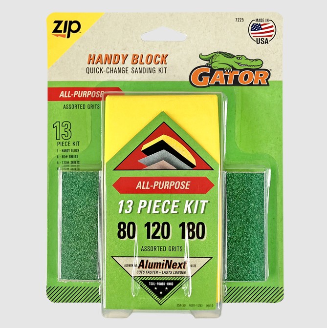 Slípiklossa sett Gator m/13 stk