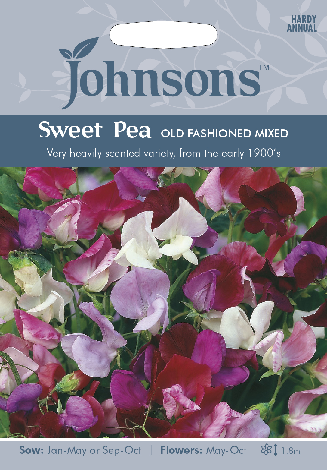 Fræ Sweet Pea Old Fashioned Mixed