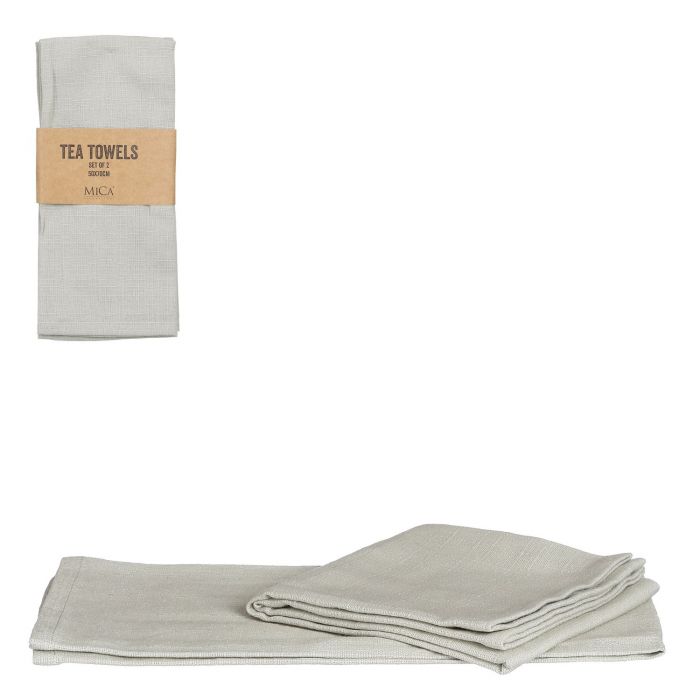 Tea towels 2 stk- Fölgræn