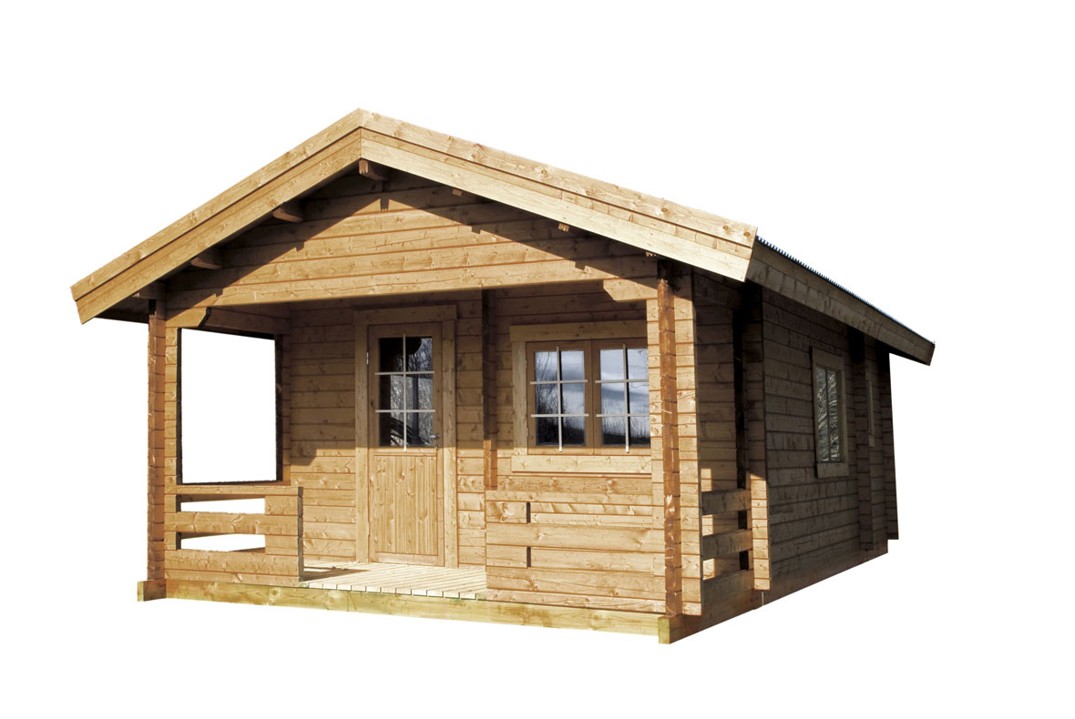 GESTAHÚS 25M2 ÁN FYLGIHLUTA ÓSAMSETT