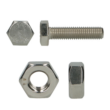 Bolti + Ró D933/934 M8x50 A4 4stk