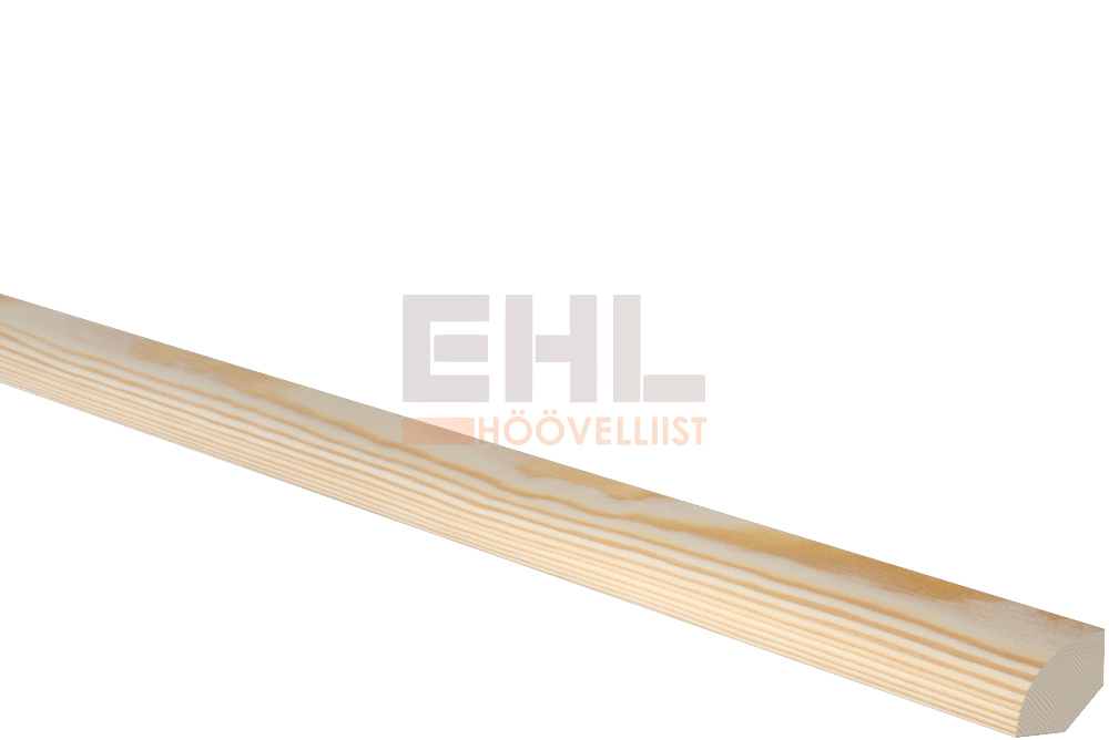 KVARTRÚNNLISTI 14x14x3000MM FURA