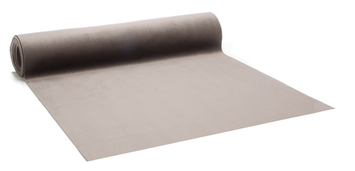 Velvet löber 28*250cm taupe