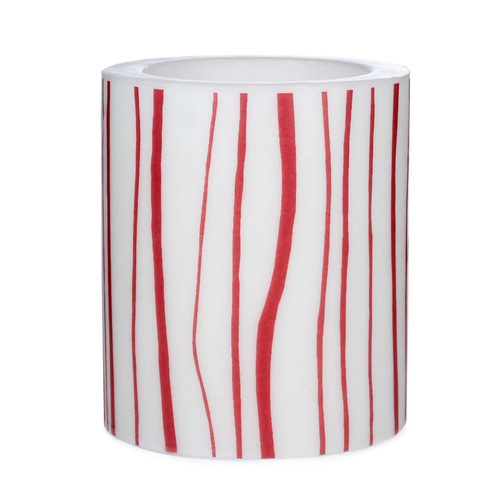 Hekla kerti Rendur hvítar