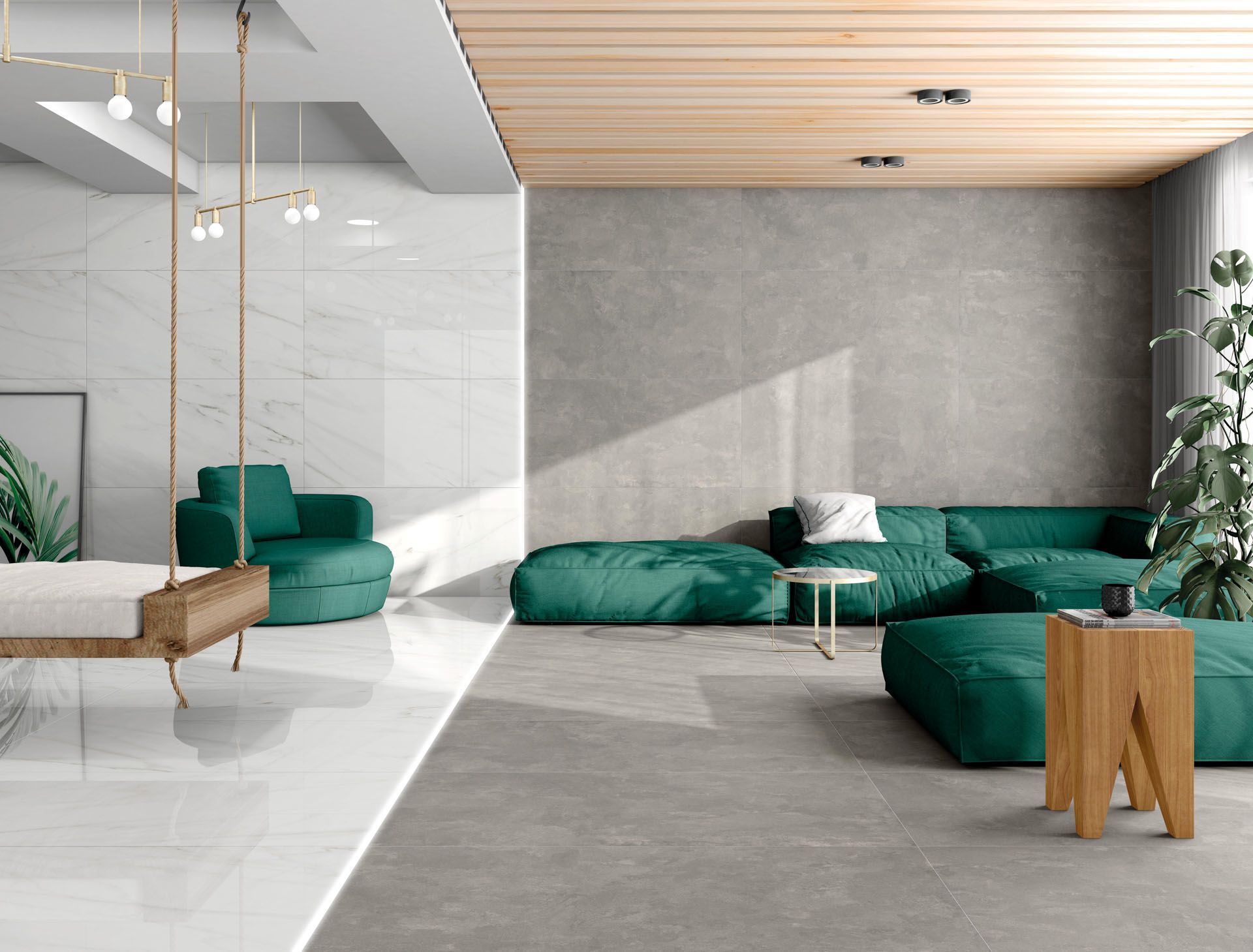 TAU Cosmopolita Gray rect 60x60 cm 4/1,44/43,20