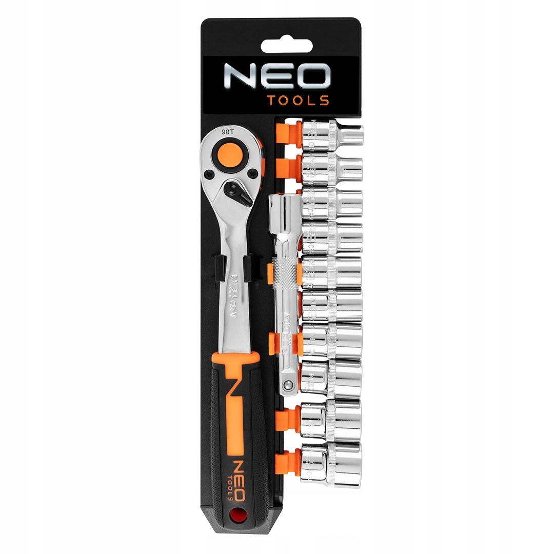 TOPPLYKLASETT 1/2" 12STK NEO 10-030