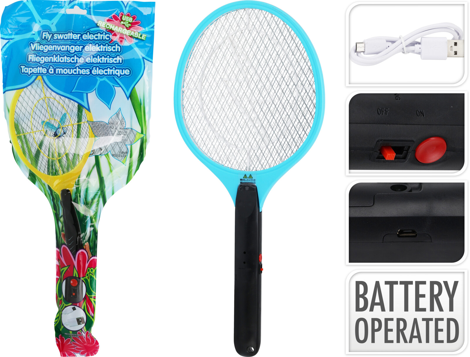 Rafmagnsflugnaspaði