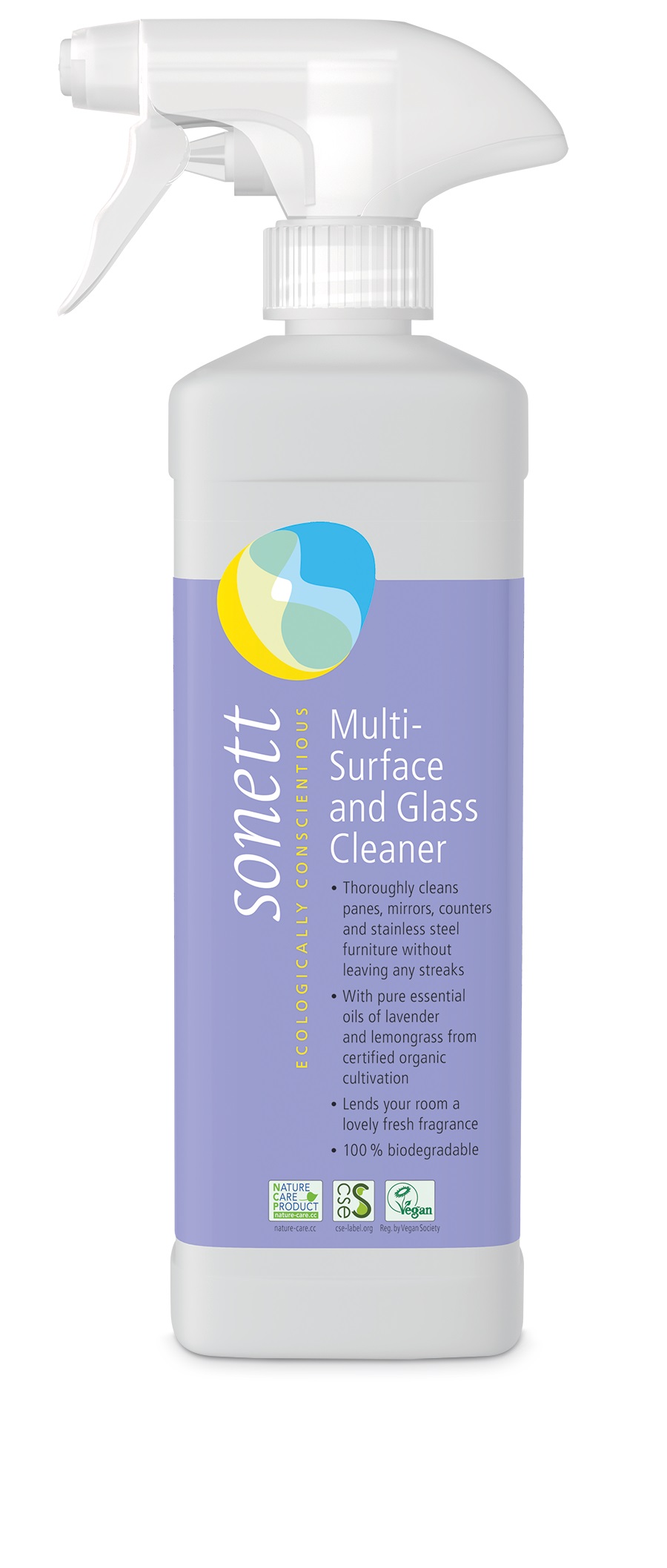 Sonett gler/alhreinsiúði 500ml.