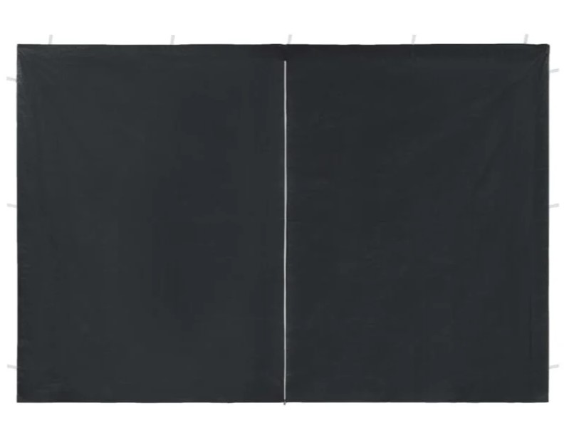 Tjald partýtjald hlið án glugga grátt