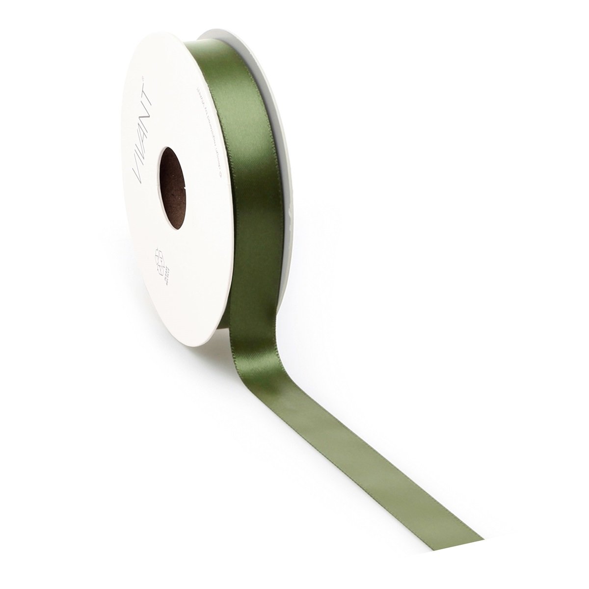 Borði 25m Satin 16mm moss