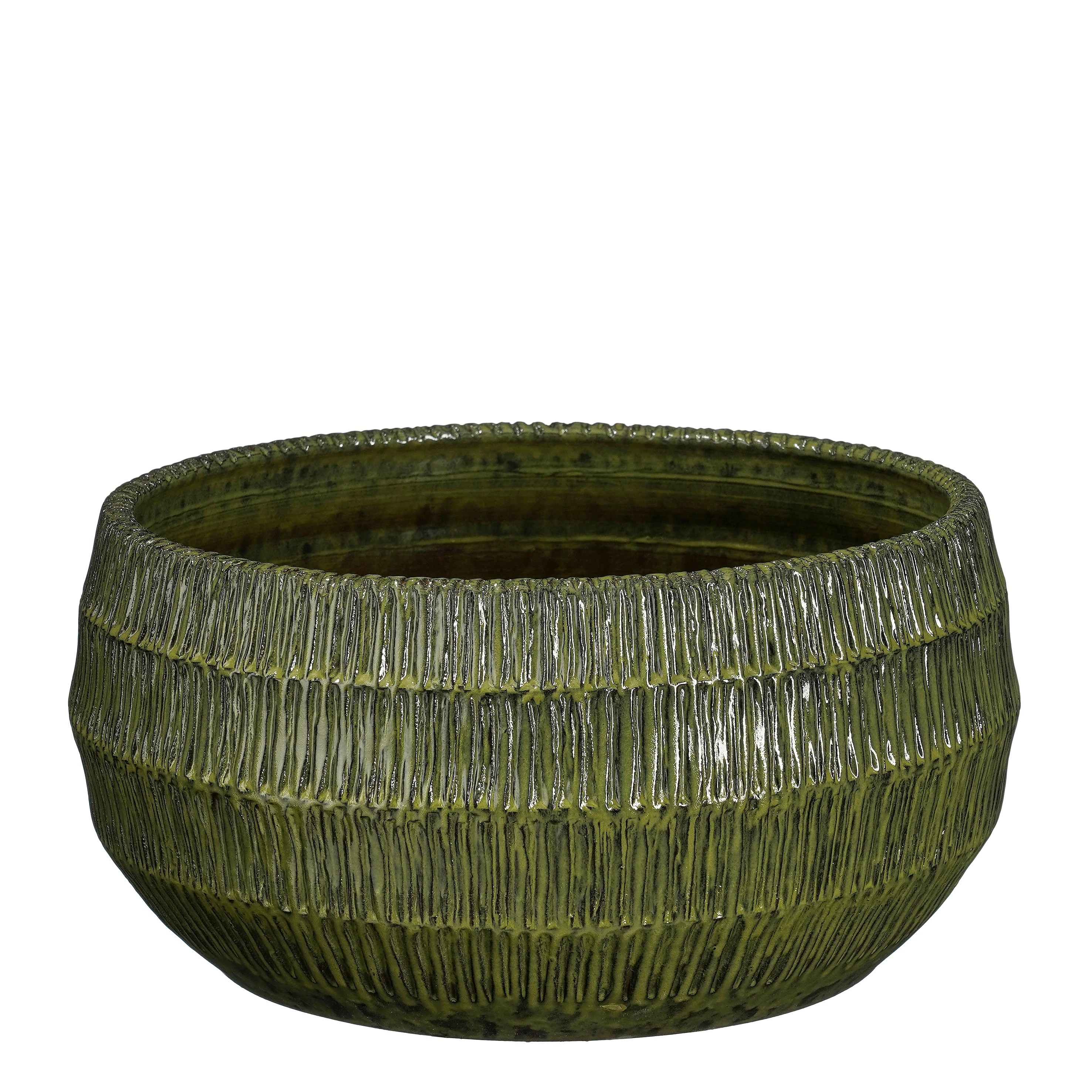 Skál Tobias grænn 28*h14cm