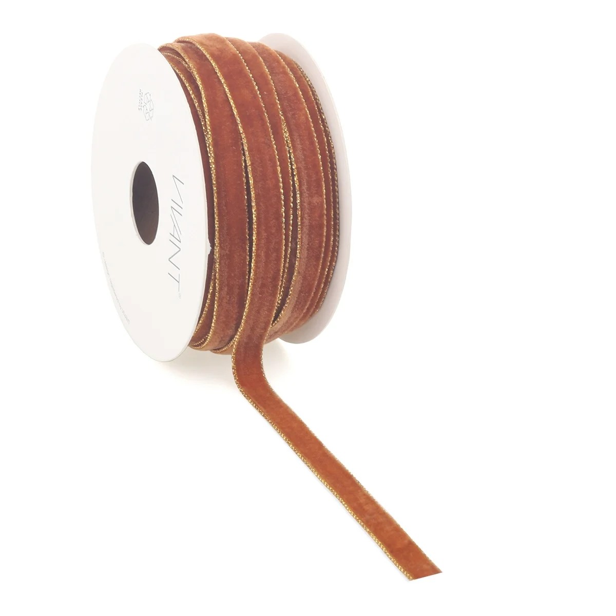 Borði velvet 9mm*20m orange