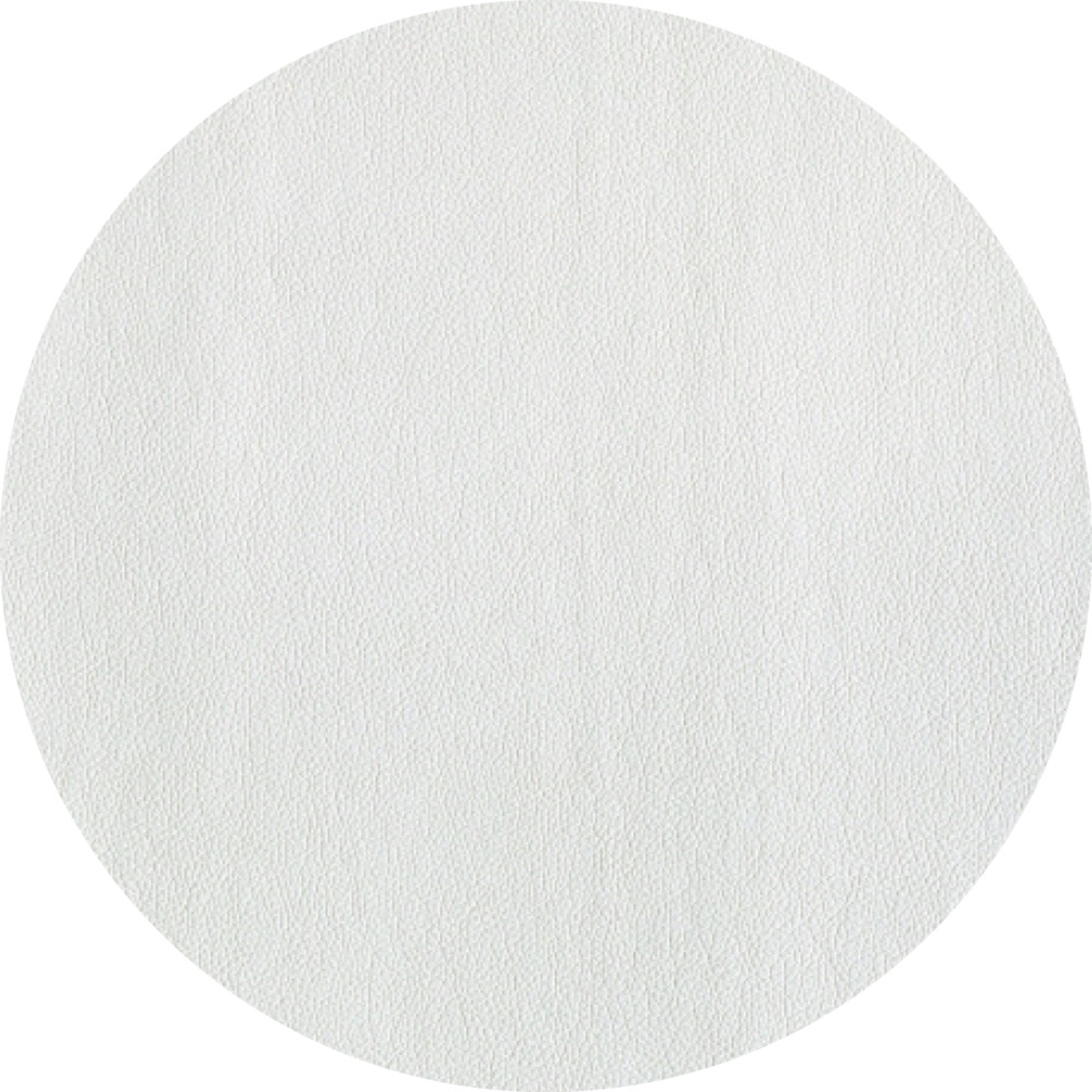 Diskamotta hringlaga, hvít