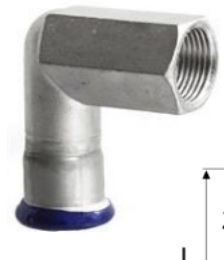 PRESS MÚFFUHNÉ RYÐFRÍTT 28X1"