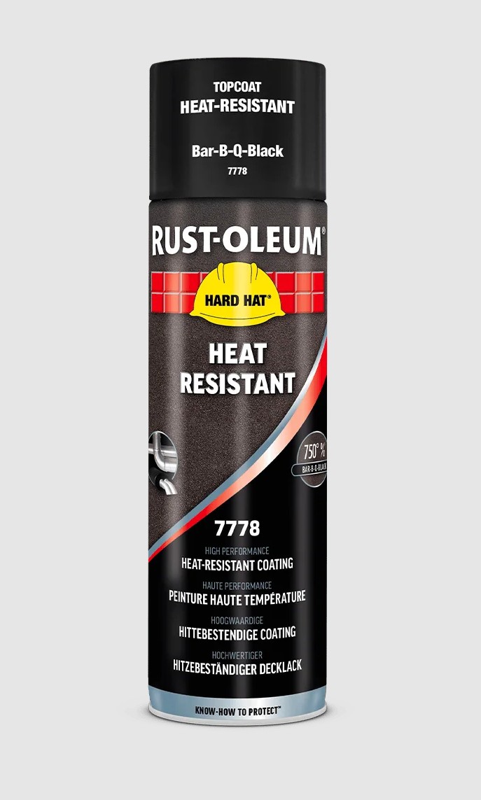 SPRAY HITAÞOLIÐ 750° SVART HÁlFGLANS