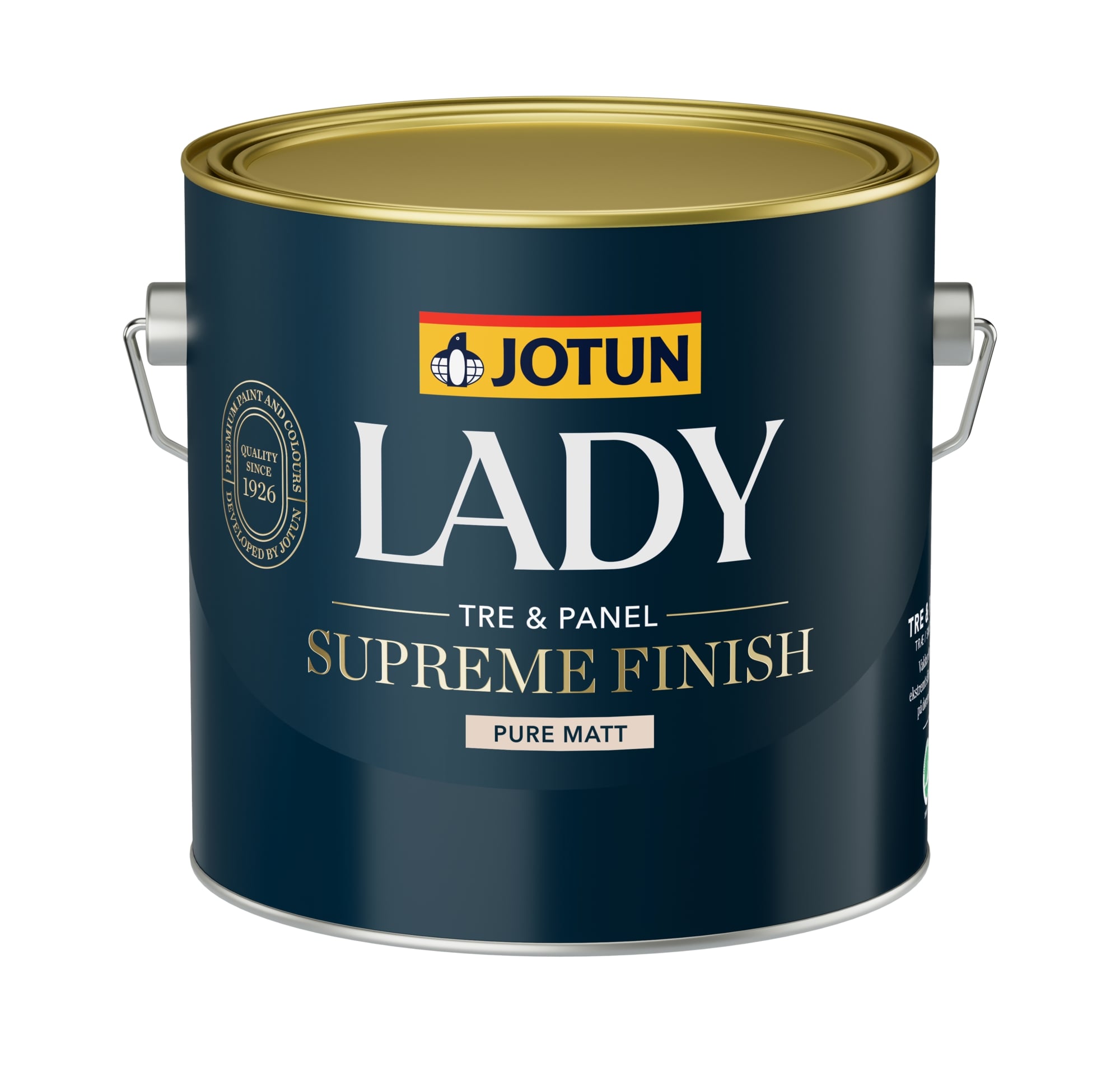 Lakk Lady Supreme 03 hvítt 2,7L