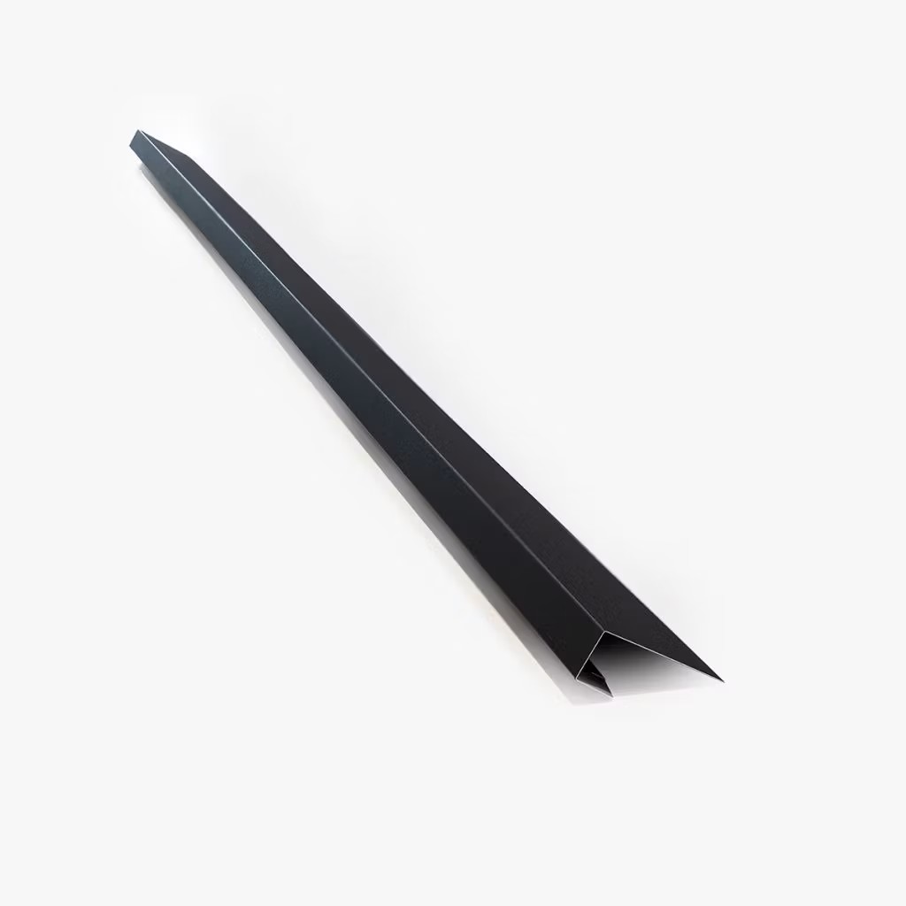 Ál Topp/Enda stykki Svart 240 cm fyrir Álviðarklæðningu, Woo