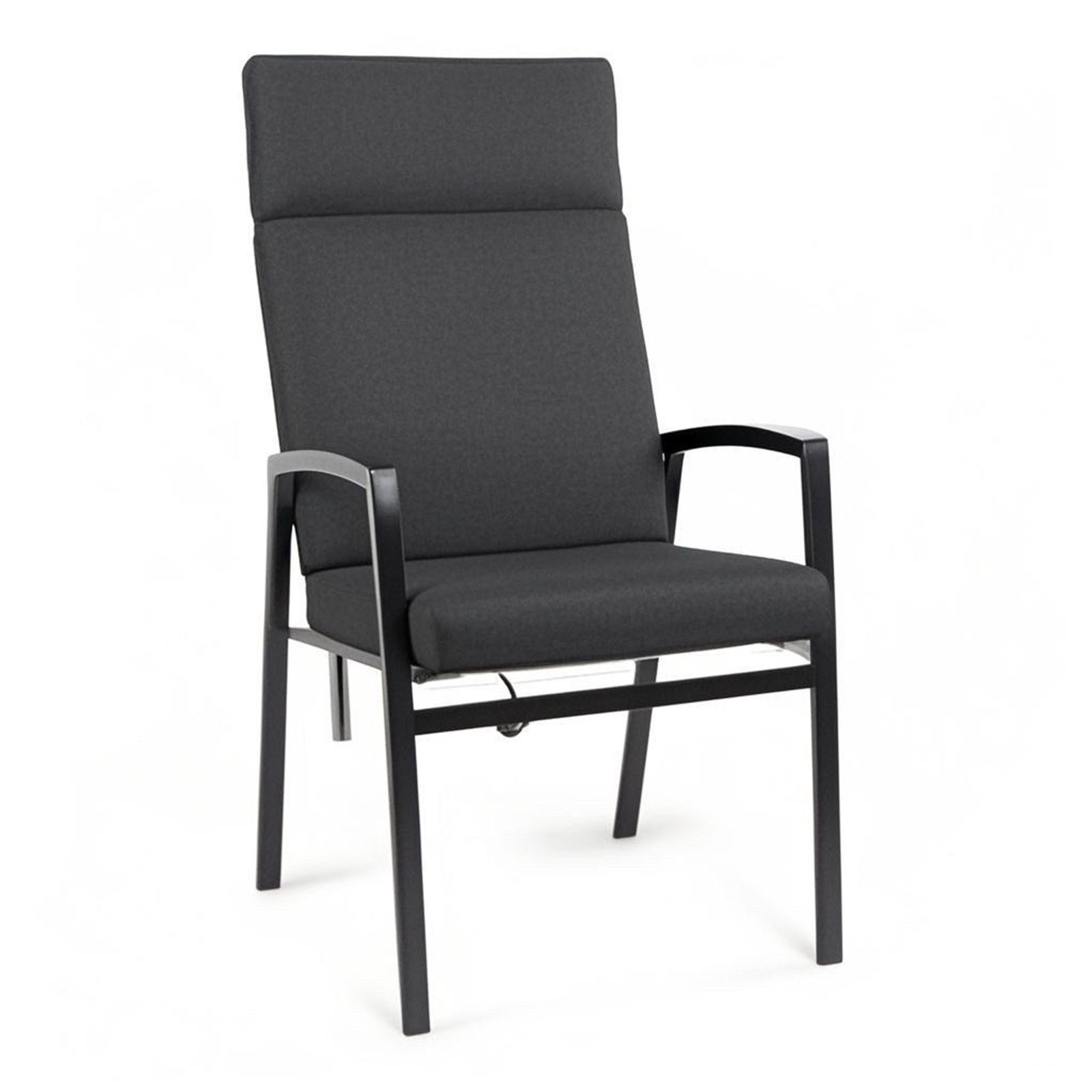 Garðstóll Roxie ál svartur