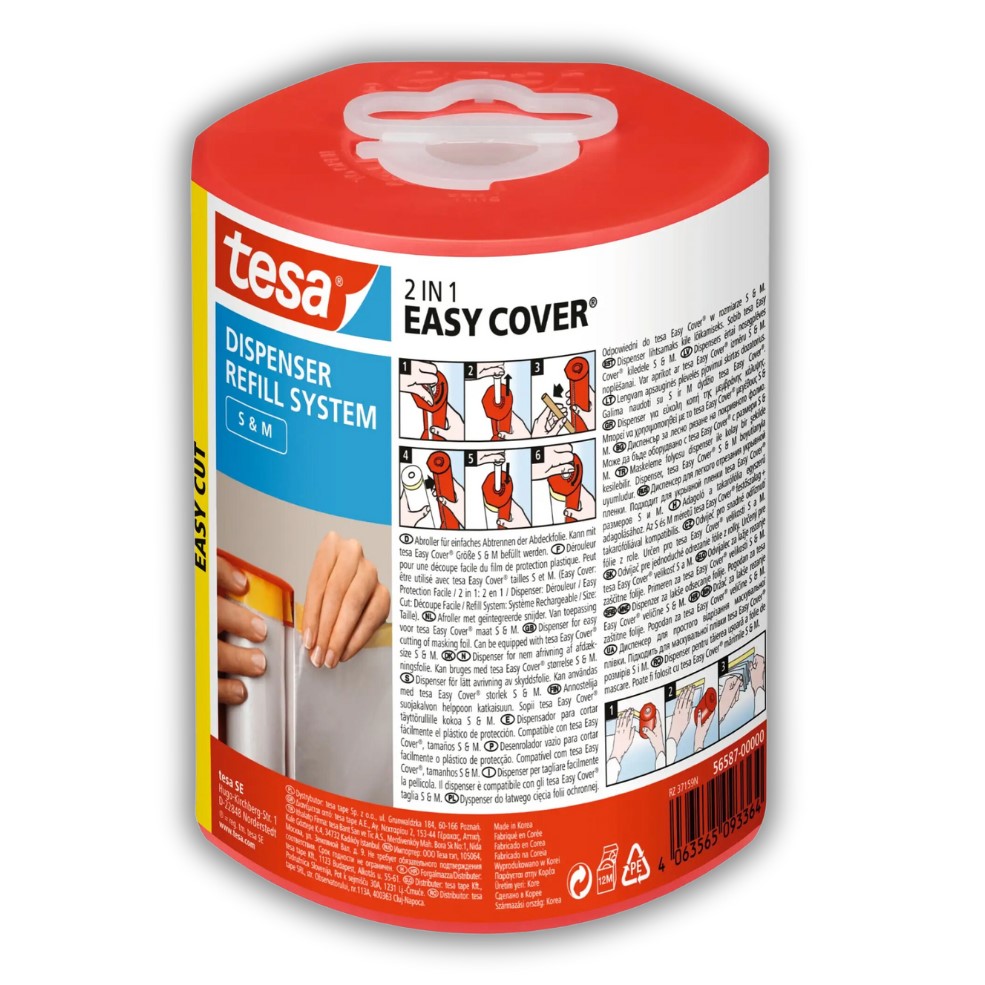 Tómur hólkur Tesa Easy Cover S/M