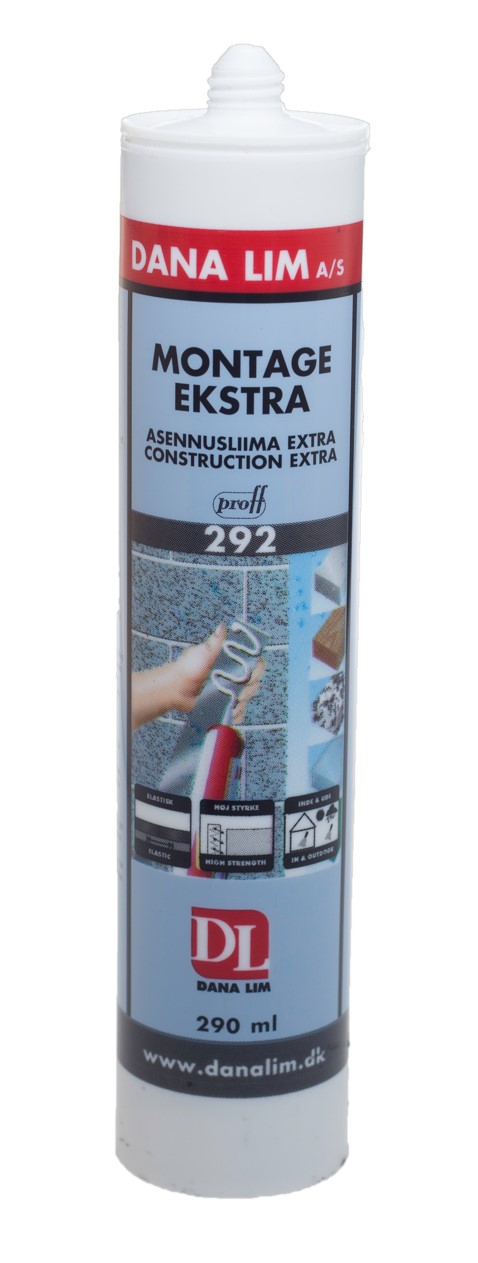 MONTAGE EXTRA HVIT 292 290ML