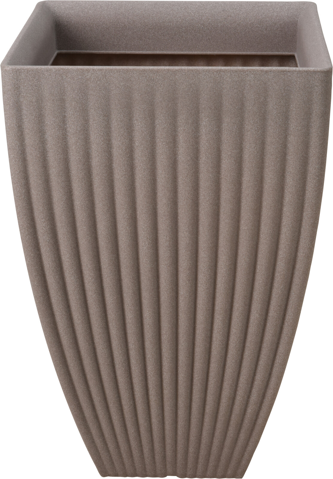 Plastpottur 40*40*h60cm brúnn