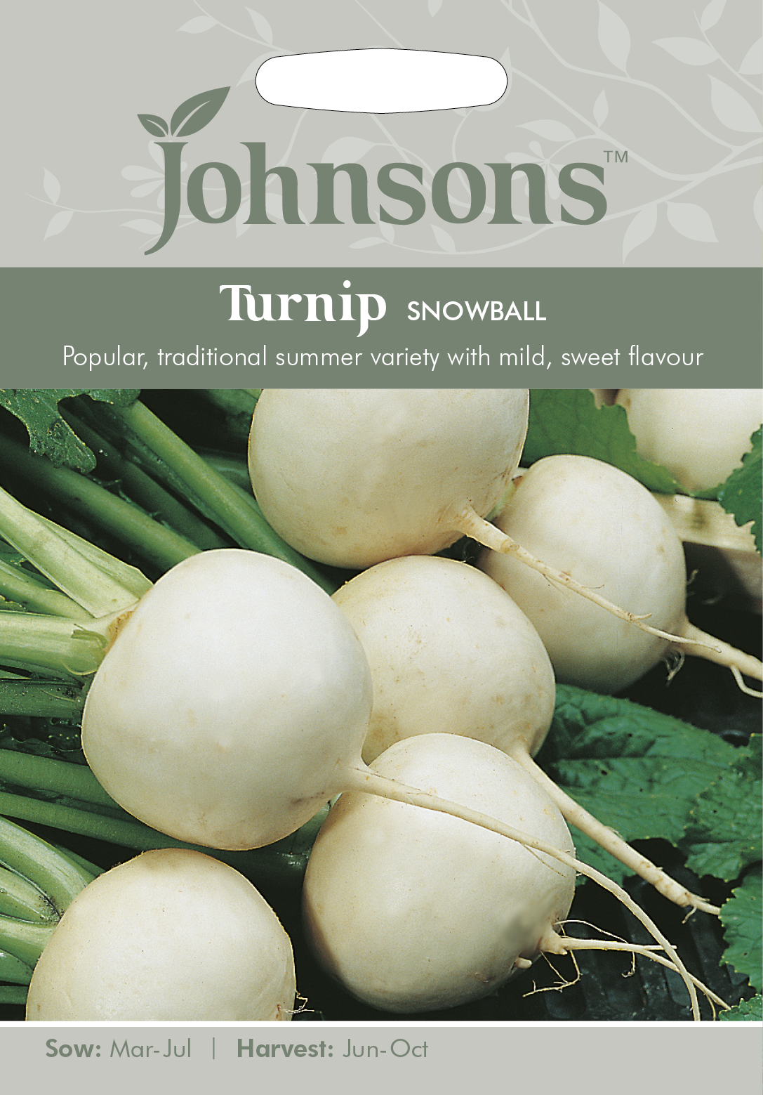Fræ Turnip Snowball