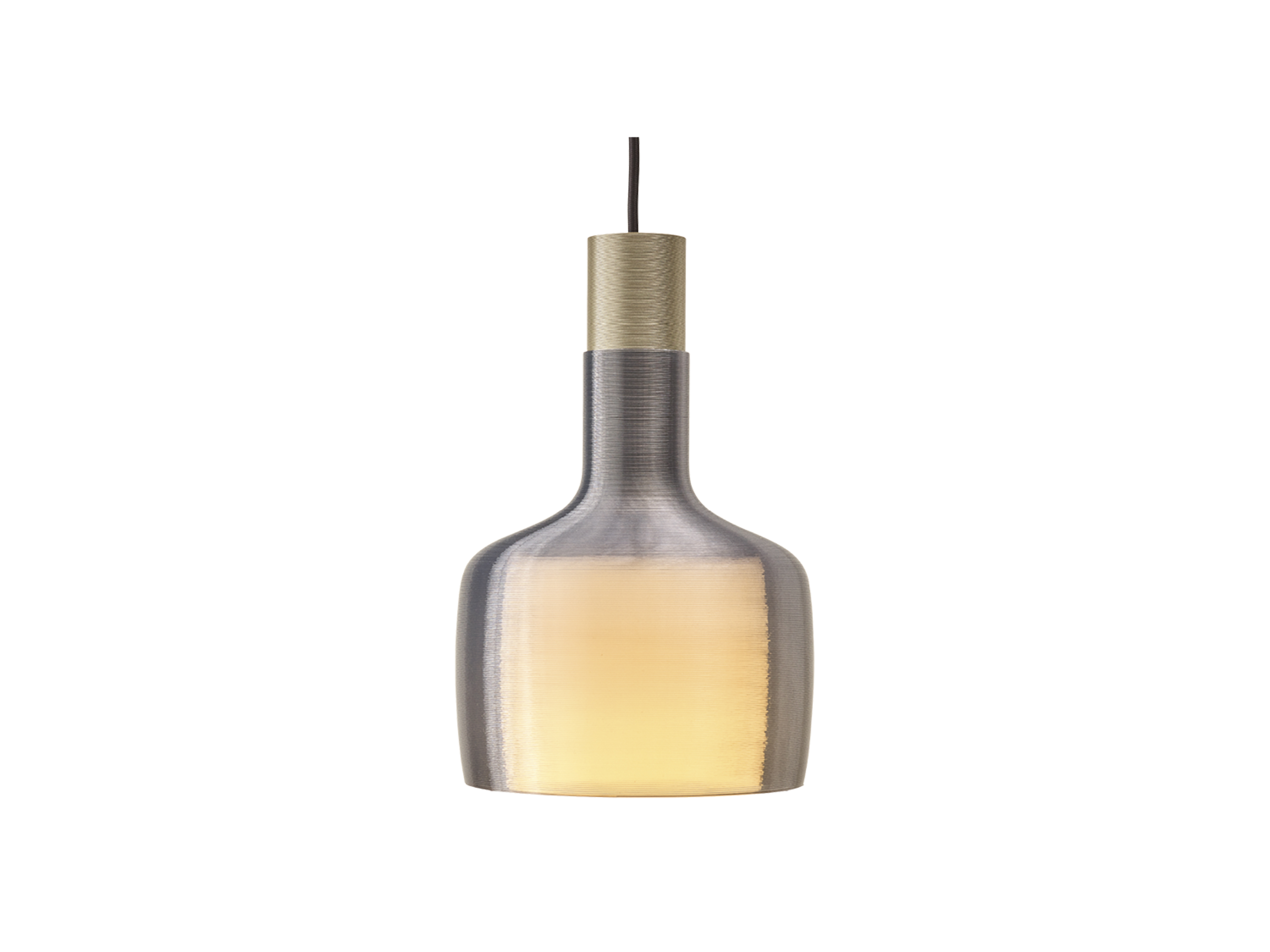 Jewelz hangandi bo glær lítill gull E27