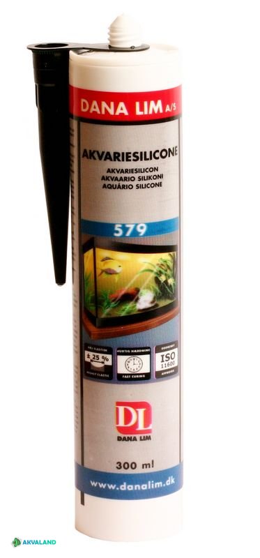AKVARIESILICONE 579 GLÆRT