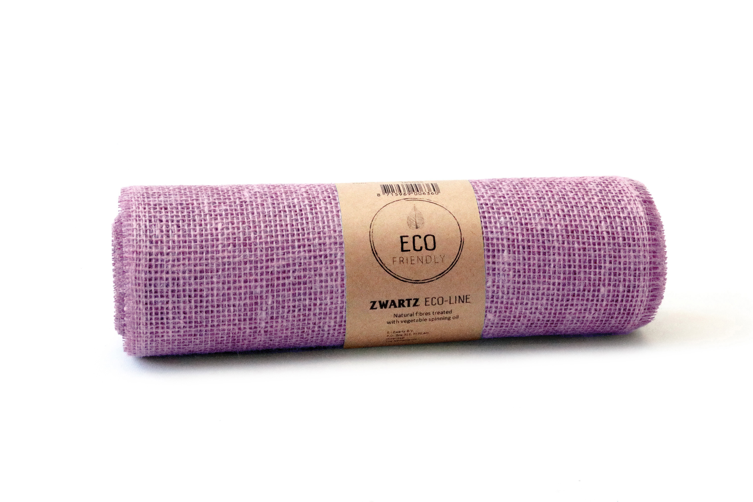 Efni Jute borðrenningur 30cm*5m Lavander
