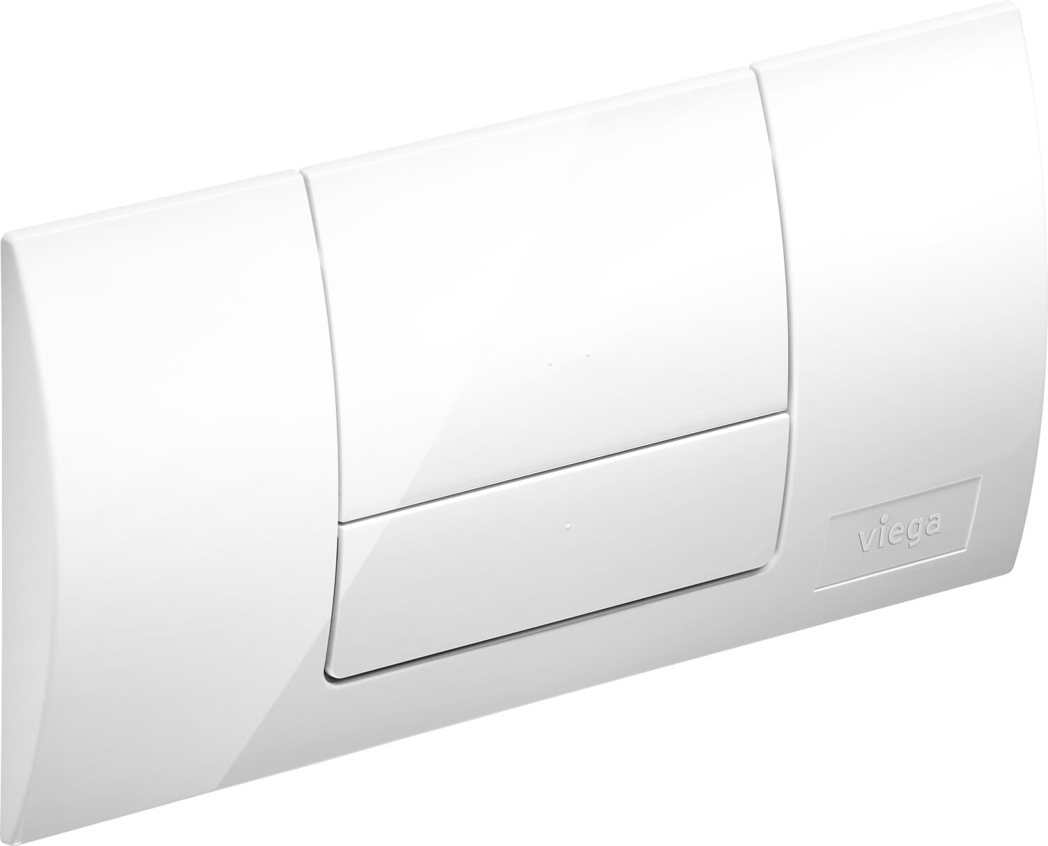 FRONTUR FYRIR INNBYGGT VIEGA WC HVÍTUR