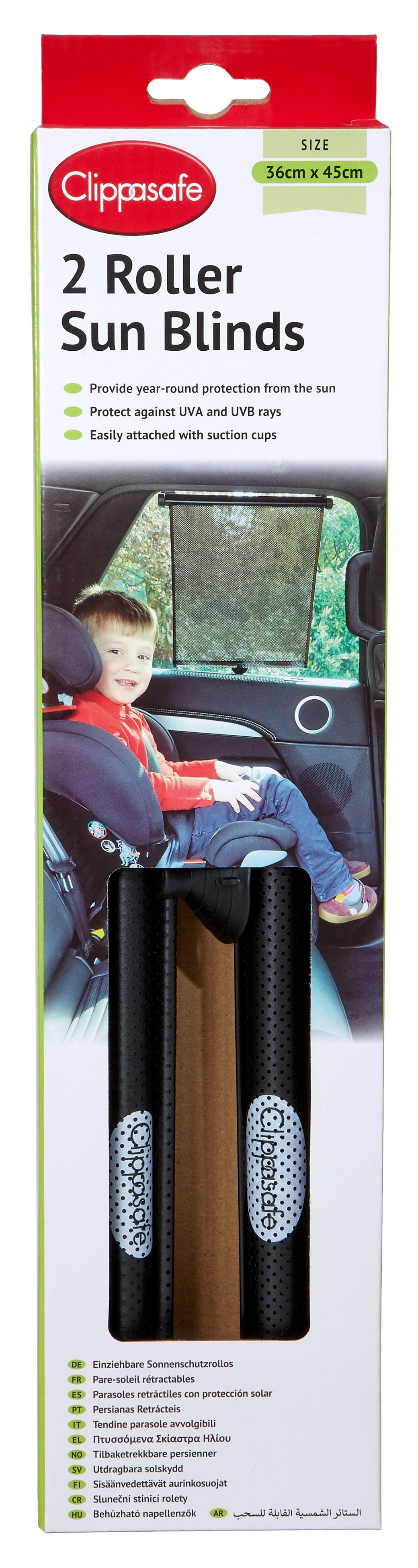 Rúllugardínur 2 í pk