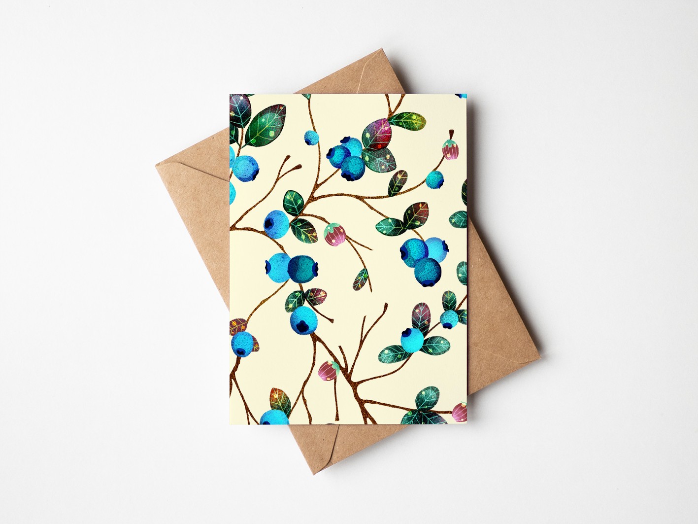 Gersemi - Kort A6 - Bláber