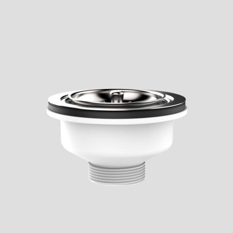 BOTNVENTILL 11/2"-114mm þvermál Karfa